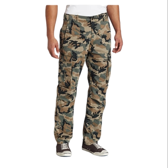 Levi's Pants Levis Camo Cargo Pants Sz 3832 Poshmark